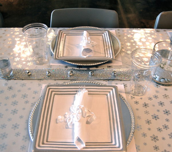 Winter Wonderland Themed Company Christmas Party on a $50 Budget