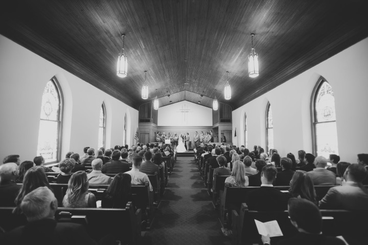 Wedding Ceremony at First Presbyterian Church of Georgetown| EntertainingLife.com