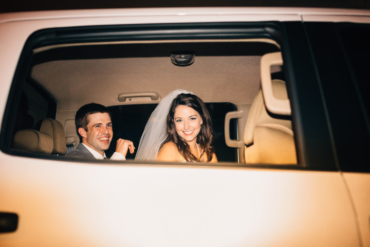 Wedding Send Off in Truck | EntertainingLife.com